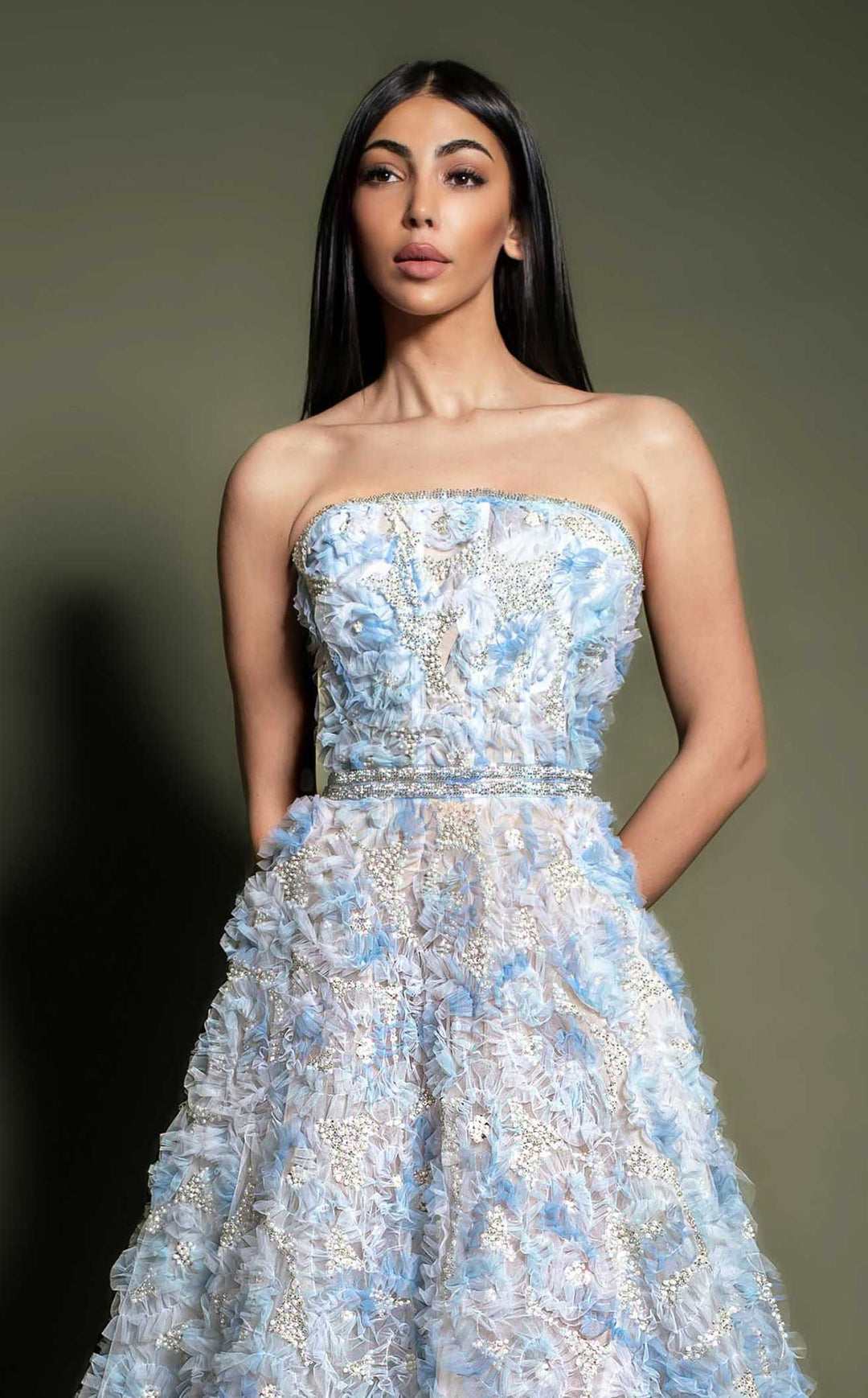 MNM Couture K4197 Blue