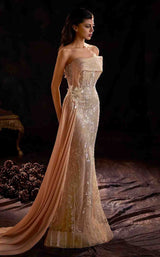 MNM Couture K4206 Beige