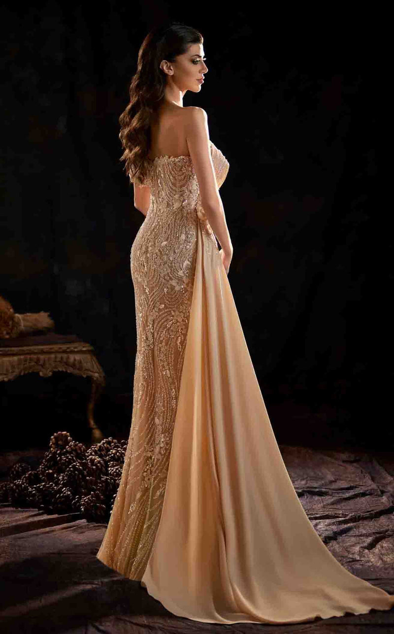 MNM Couture K4206 Beige