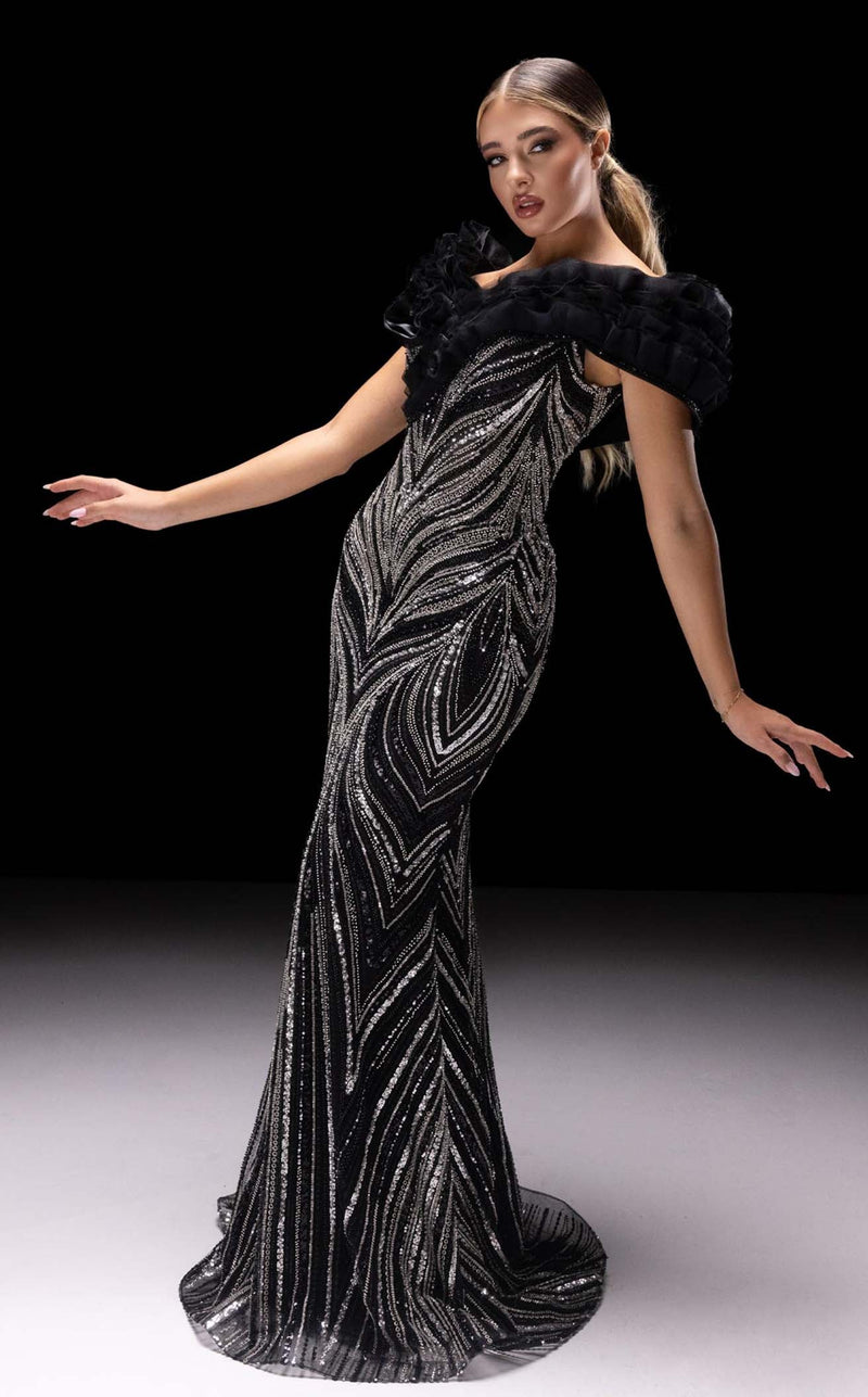 MNM Couture K4218 Black
