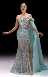 MNM Couture K4221 Aqua