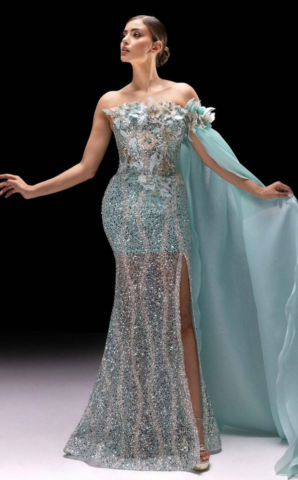 MNM Couture K4221 Aqua