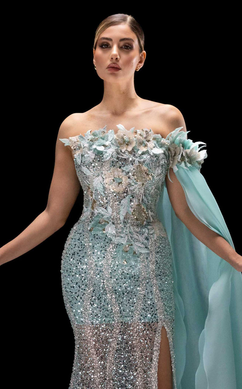MNM Couture K4221 Aqua