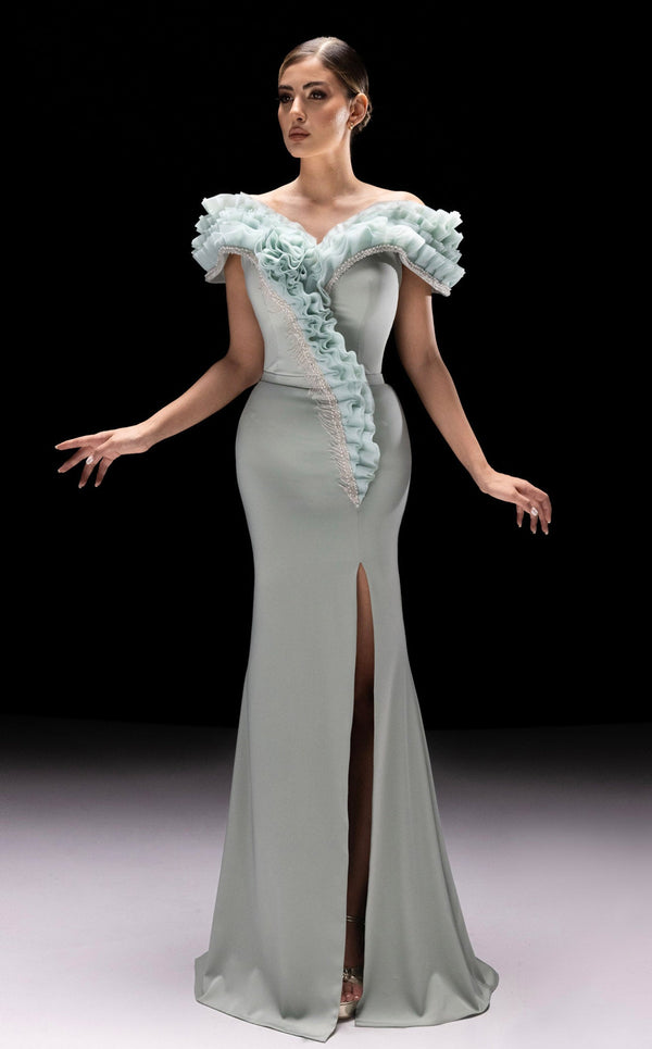 MNM Couture K4228 Aqua