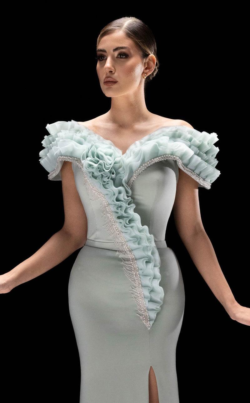 MNM Couture K4228 Aqua