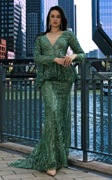 MNM Couture M1140 Green