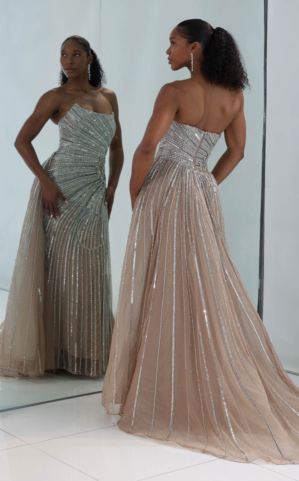 MNM Couture M1189 Silver
