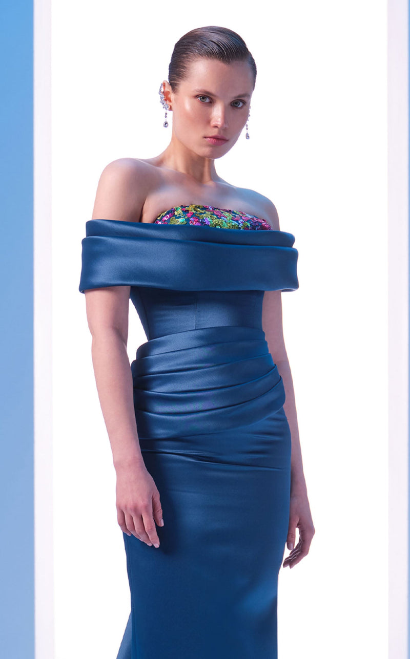 MNM Couture N0617 Petrol