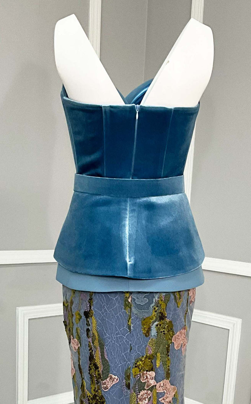 MNM Couture N0620 Baby Blue