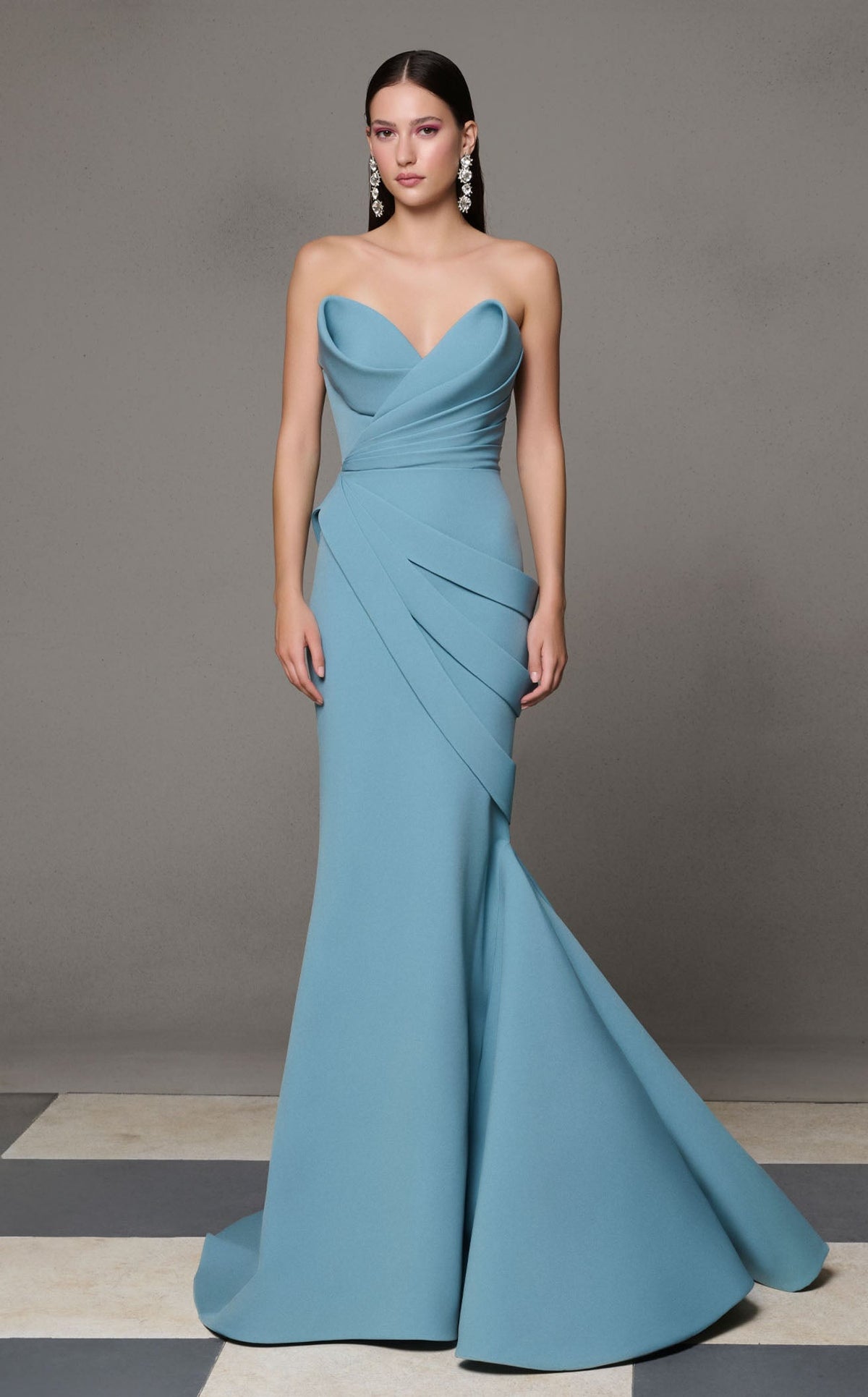 long evening dress size 8 MNM Couture Style M1150 main image 0