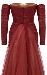 MNM Couture N0656 Burgundy