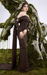 MNM Couture N0674 Brown