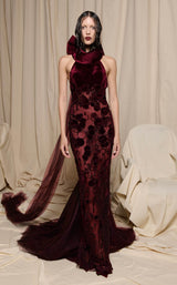 MNM Couture N0699 Burgundy
