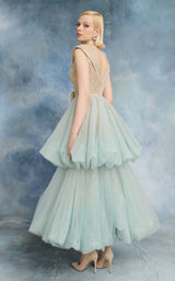 MNM Couture N0719 Ivory/Blue