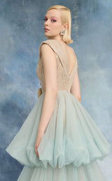 MNM Couture N0719 Ivory/Blue
