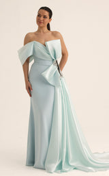 MNM Couture O07802 Blue