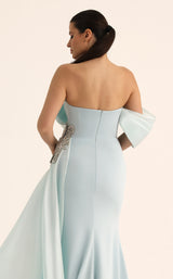 MNM Couture O07802 Blue