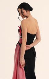 MNM Couture O07806 Black/Fuchsia