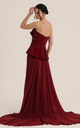 MNM Couture O07815 Burgundy