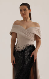 MNM Couture O07834 Black-Beige