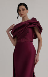 MNM Couture O07841 Burgundy