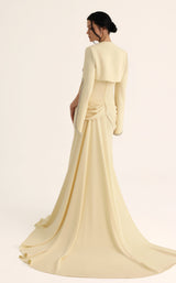 MNM Couture O07851 Yellow
