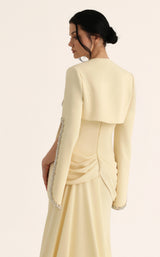 MNM Couture O07851 Yellow