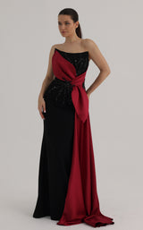 MNM Couture O07861 Black/Red