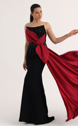 MNM Couture O07861 Black/Red