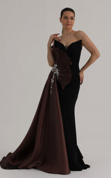 MNM Couture O07862 Black/Brown