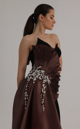 MNM Couture O07862 Black/Brown