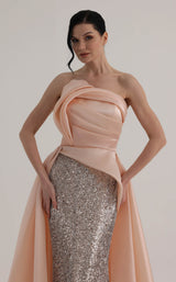 MNM Couture O07863 Salmon