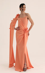 MNM Couture O07883 Salmon