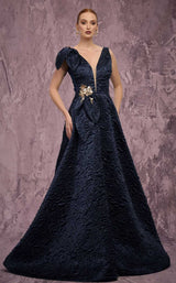 MNM Couture Q1150 Navy-Blue