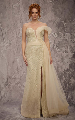 MNM Couture Q1405 Beige