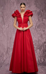 MNM Couture Q4363 Red