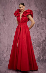 MNM Couture Q4363 Red