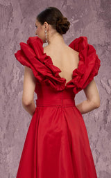MNM Couture Q4363 Red