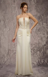 MNM Couture Q7545 Off-White