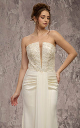 MNM Couture Q7545 Off-White