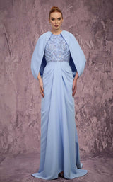 MNM Couture Q7615 Blue
