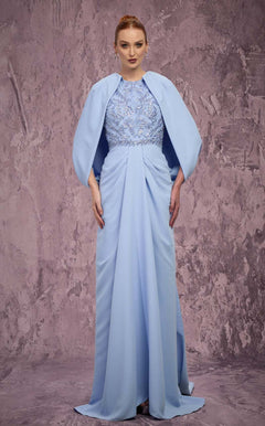 MNM Couture Q7615 Blue