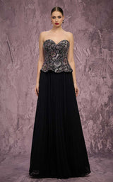 MNM Couture Q7778 Black