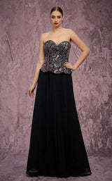 MNM Couture Q7778 Black