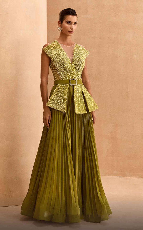 MNM Couture V07014 Green