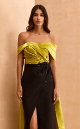 MNM Couture V07441 Black/Lime