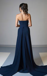 MNM Couture V07539 Navy Blue