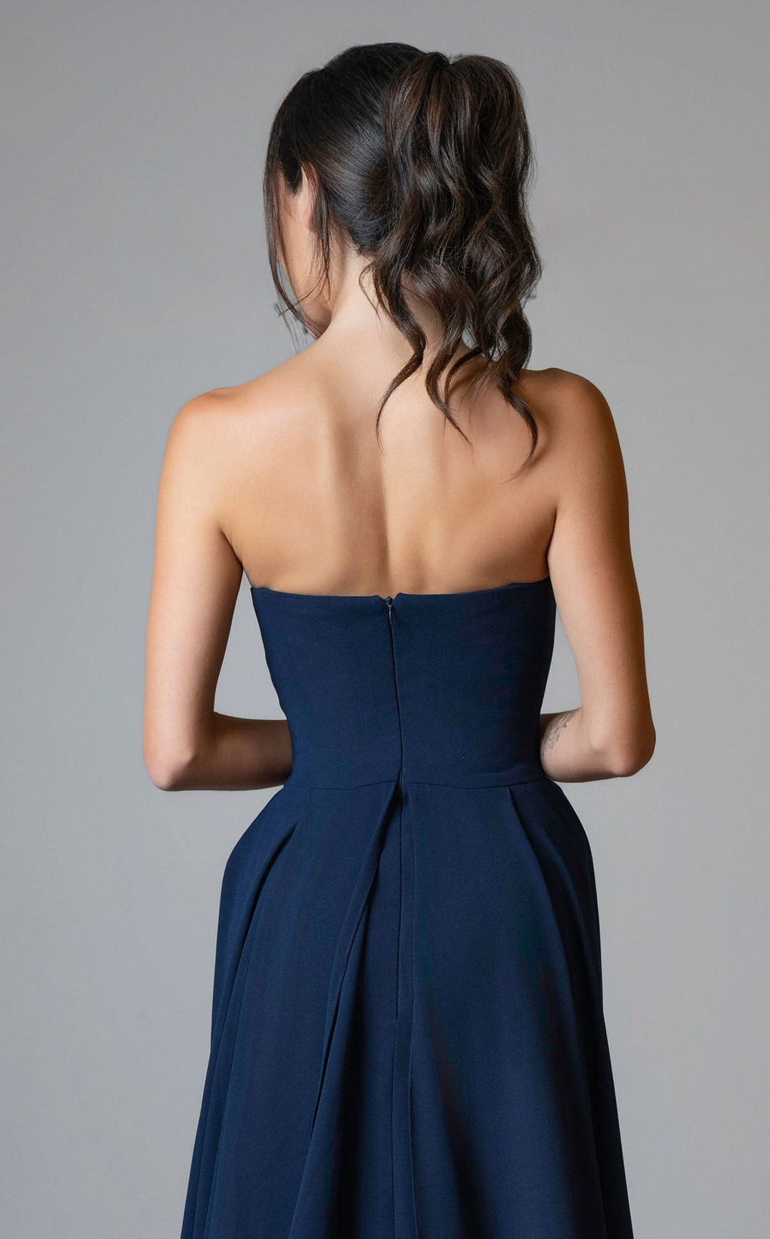 MNM Couture V07539 Navy Blue