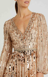 Mac Duggal 10059 Bisque