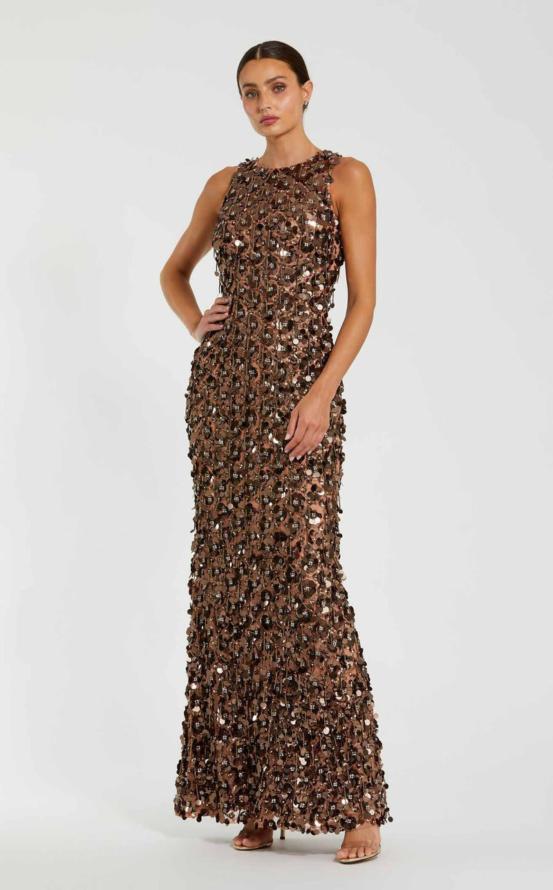 Mac Duggal 10079 Bronze